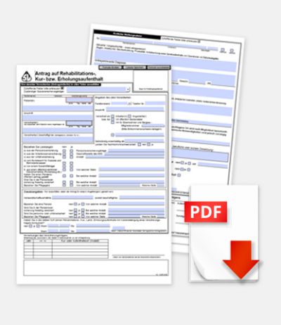 Antragstellung für den Rehabilitationsaufenthalt als PDF-Download